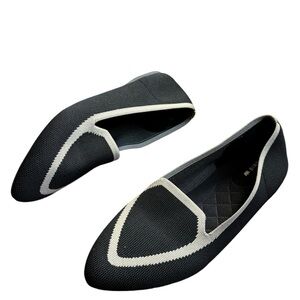 Birdies The Blackbird Knit Pointed Toe Flat Size 8.5